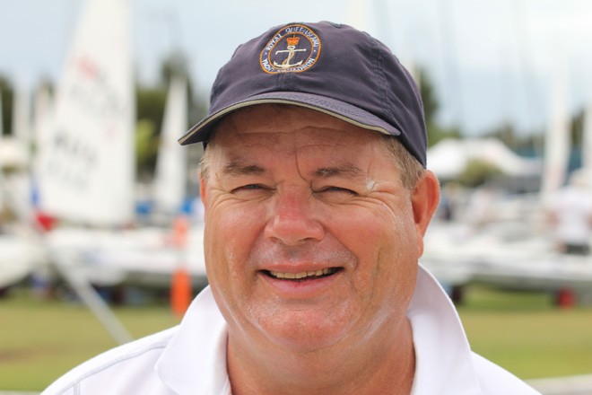 Paul Hughes - CEO Royal Queensland Yacht Squadron © Laser Masters Worlds Media 2012 http://www.lasersailing.com.au